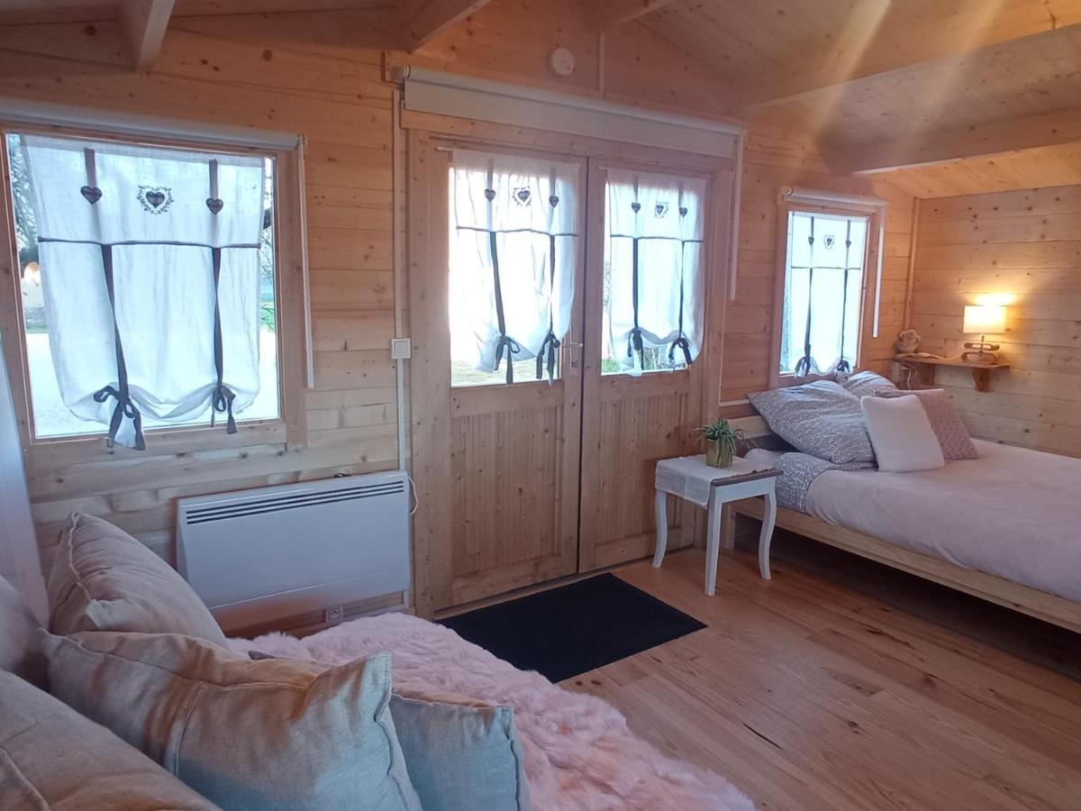 Chambre Studio Photo Chalet Sdb Partagee A Proximite Chavagne Exteriér fotografie